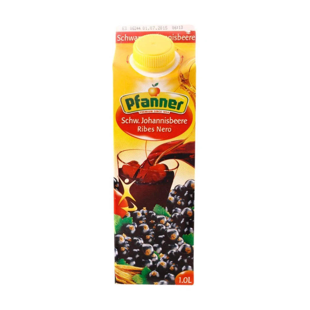 Pfanner نكتار الكشمش الأسود 1 لتر