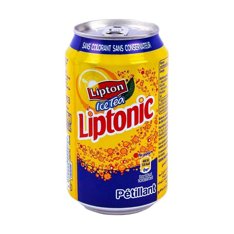 Lipton Liptonic شاي مثلج فوار 330 مل (مستورد)