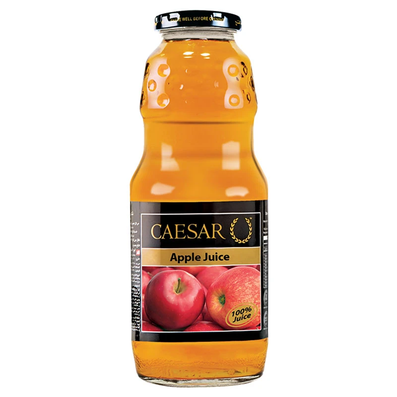 Caesar عصير التفاح الأحمر، زجاجة 1 لتر