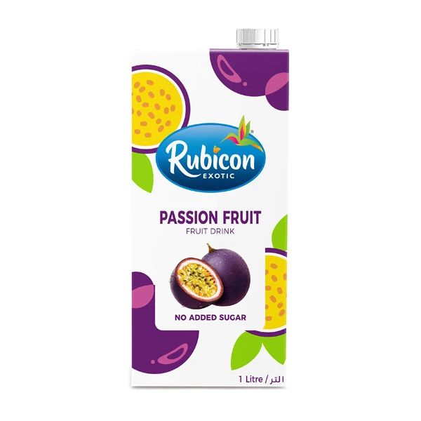 Rubicon Passion Fruit Drink, No Added Sugar 1L