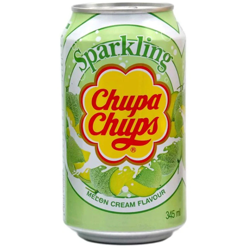 Chupa Chups Sparkling Melon Cream 354ml