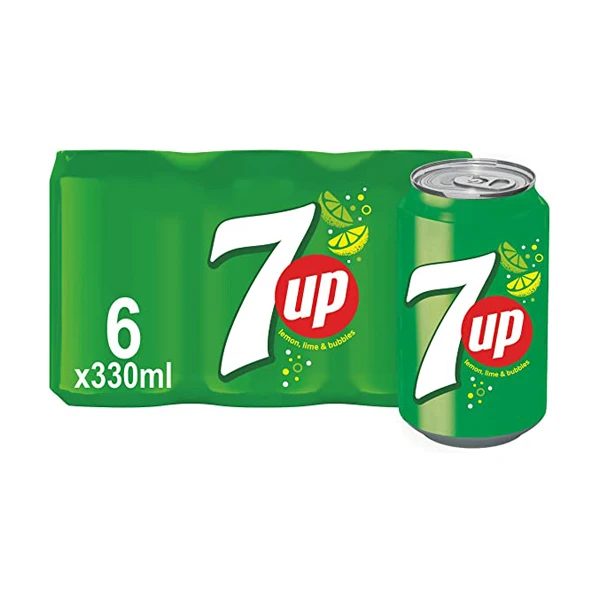 7 أب علب 6 × 330 مل
