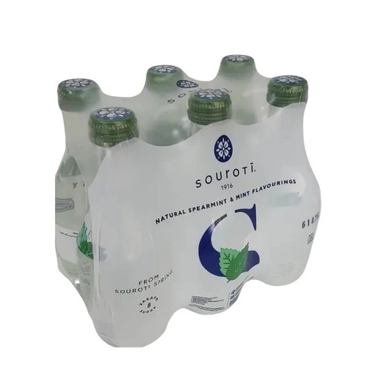 Souroti Carbonated Mineral Water With Mint 6pcs x 250ml