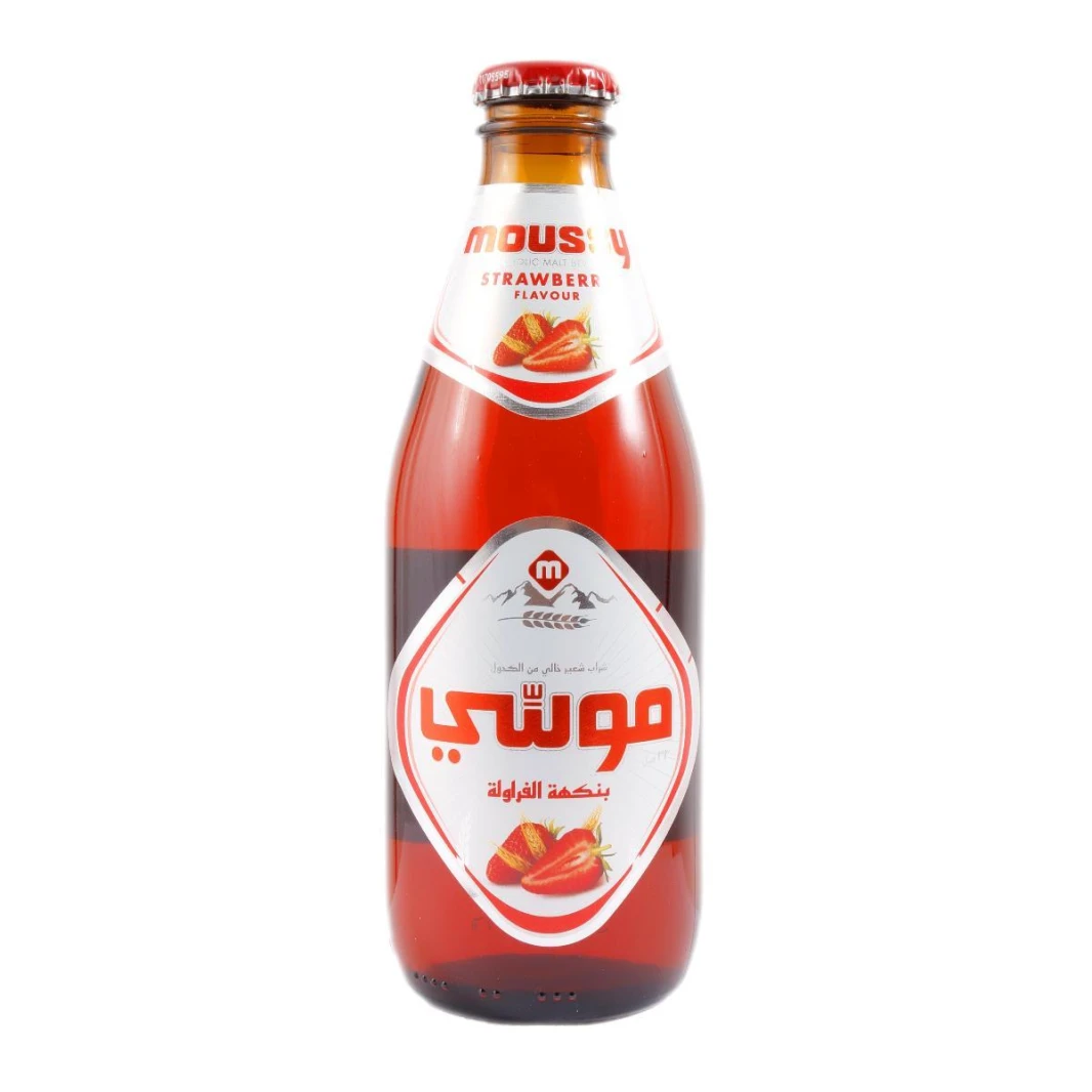 موسي مشروب شعير فراولة 330 مل