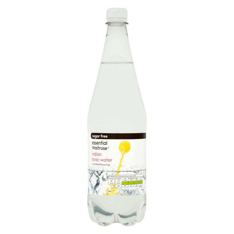 Essential Waitrose Sugar Free Indian Tonic Water 1L