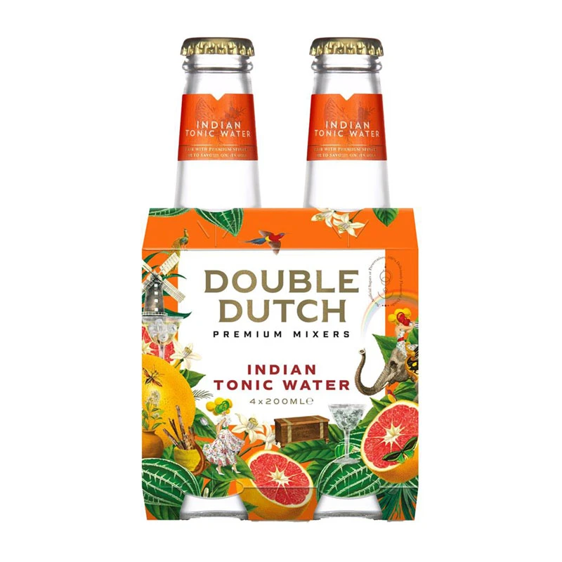 Double Dutch Indian Tonic water 200ml x 4pcs