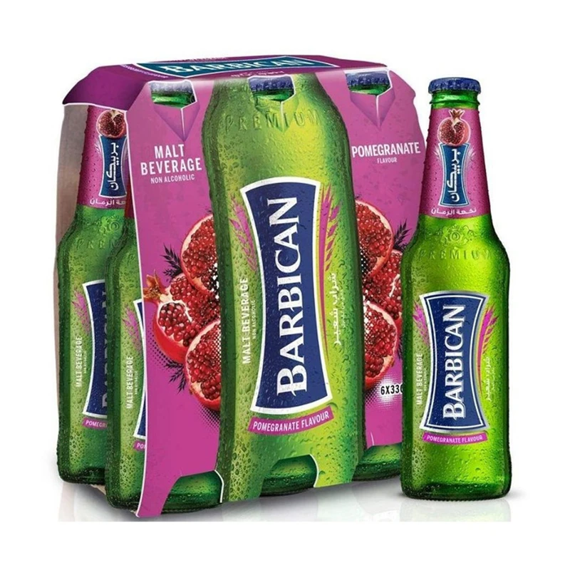 Barbican Malt Beverage Pomegranate Flavor 6 x 330ml
