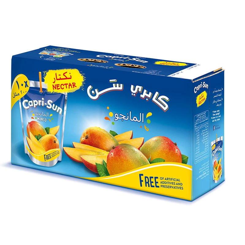 مشروب كابري-صن مانجو 10 حزم × 200 مل كابري-صن