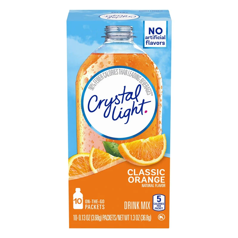 Crystal Light Classic Orange 10 Packets x 36.8g
