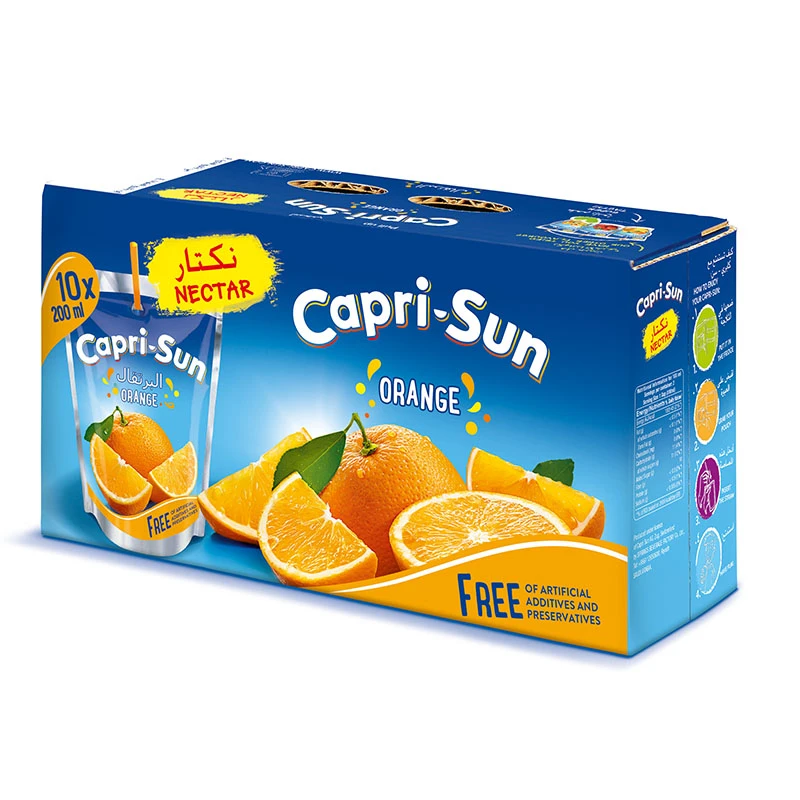 Capri-Sun Orange Drink (10 Packs * 200ml)