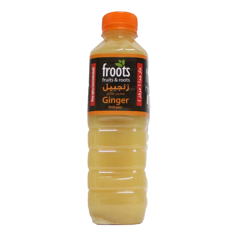 عصير الزنجبيل الطازج من Frootz – 330 مل