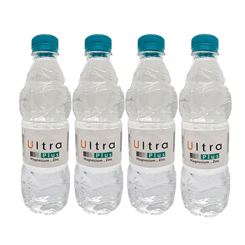 مياه Ultra Plus مع المغنيسيوم والزنك – عبوة 500 مل × 12