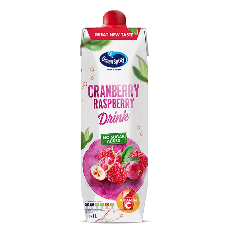 عصير التوت البري وتوت العليق من Ocean Spray – عبوة 1 لتر