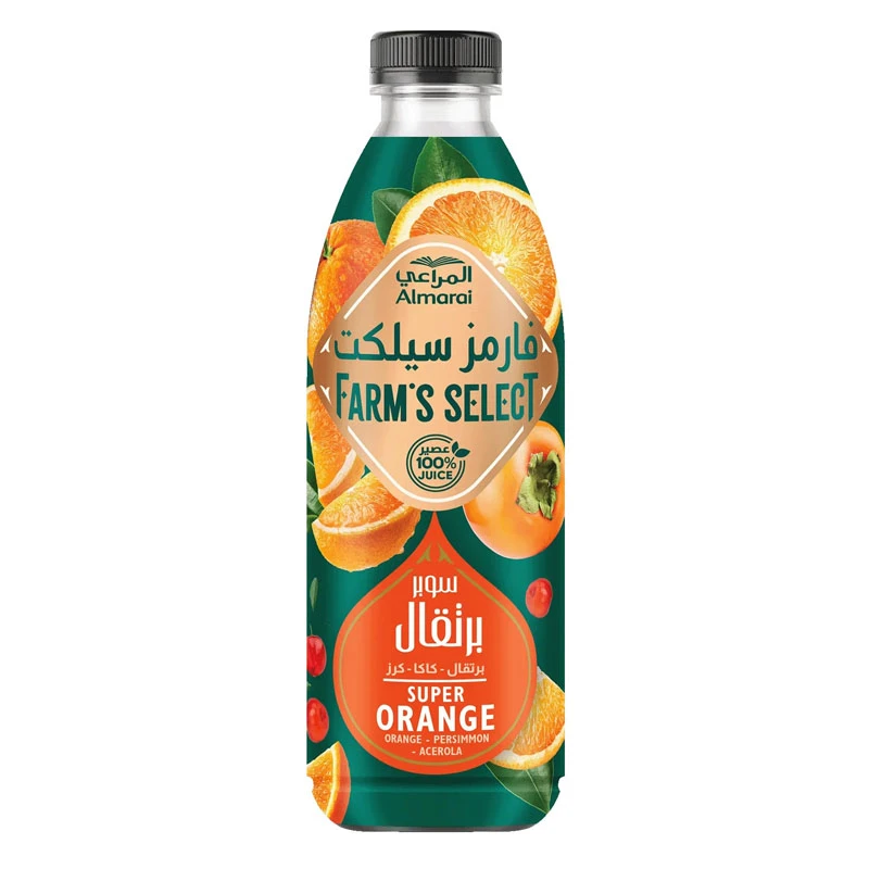عصير البرتقال الأندلسي من ALMARAI FARM'S SELECT – عبوة 1 لتر