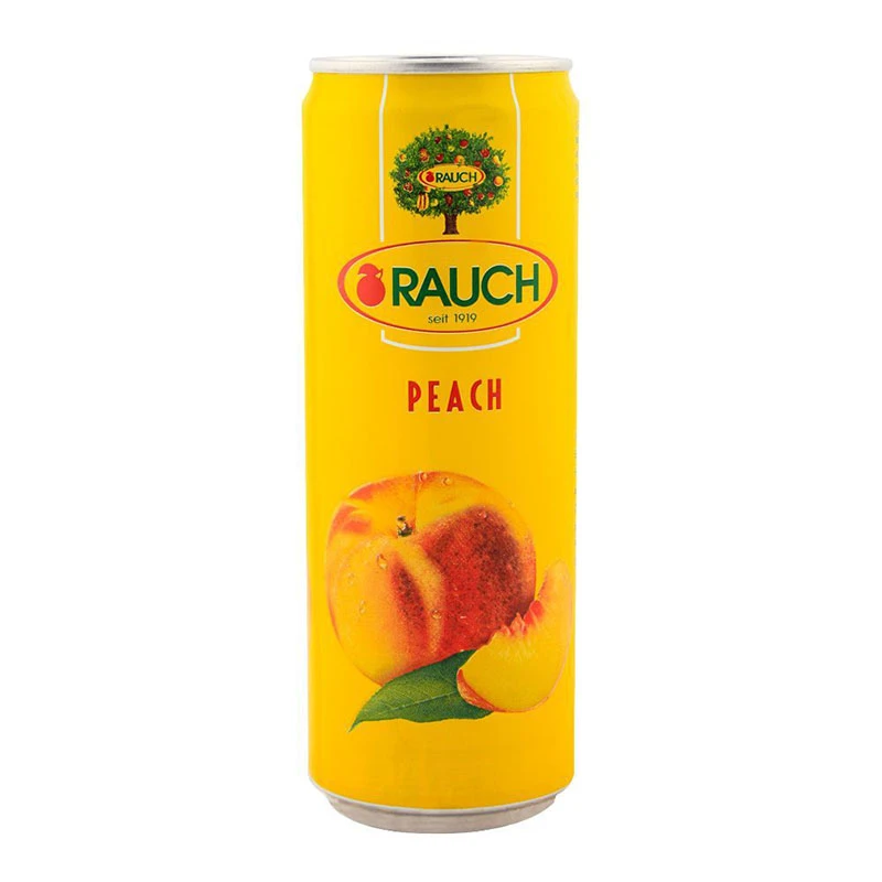 مشروب الخوخ من rauch – عبوة 355 مل