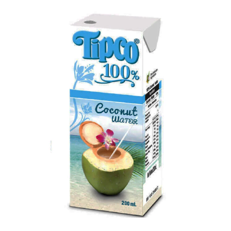ماء جوز الهند من Tipco – عبوة 200 مل × 6 قطع