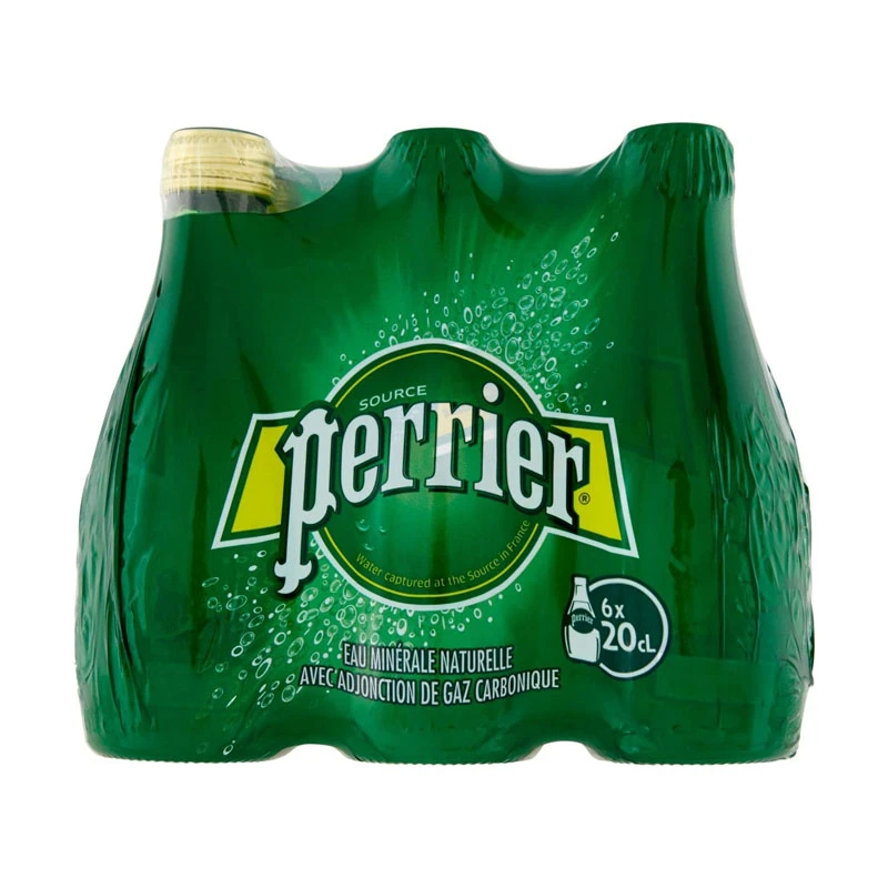 مياه معدنية طبيعية من Perrier Farmling – عبوات 200 مل × 6 قطع