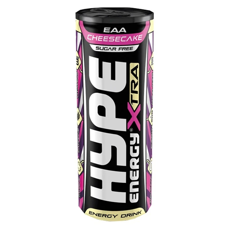 Hype Energy Drinks Cheesecake Flavour EAA Sugar Free, 250ml