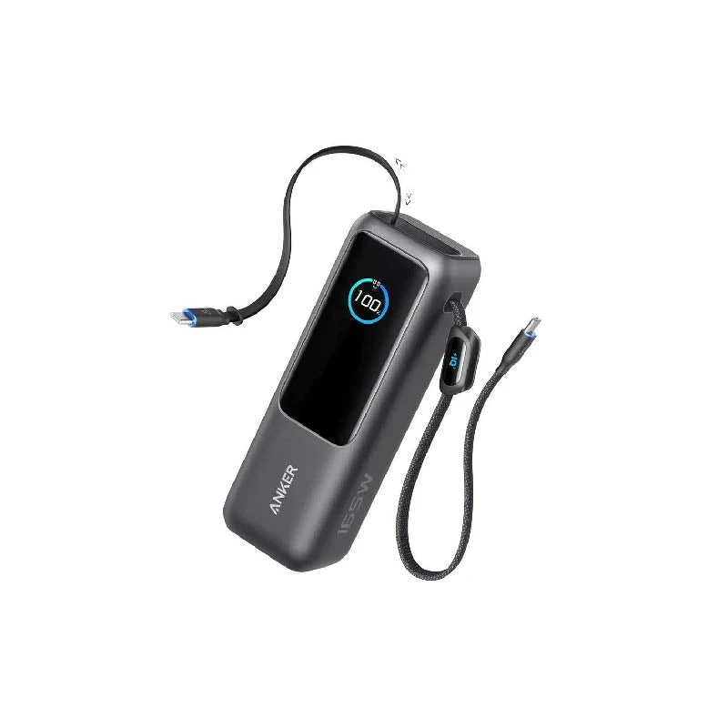 باور بانك Anker 25K عالي الطاقة متعدد الأجهزة، 165W