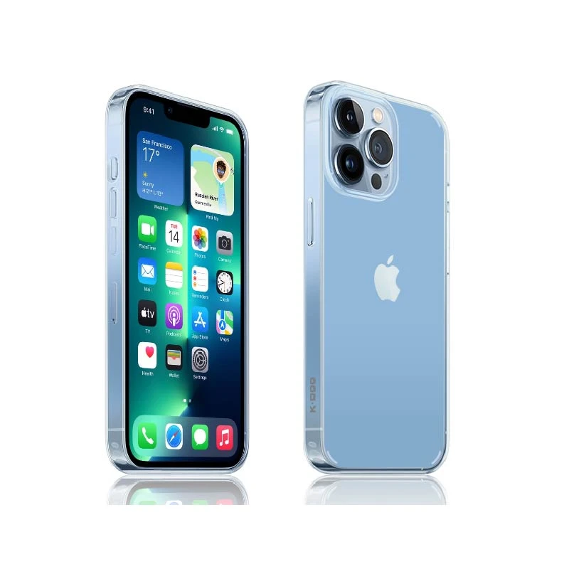 غطاء شفاف K-DOO لهواتف آيفون وسامسونج