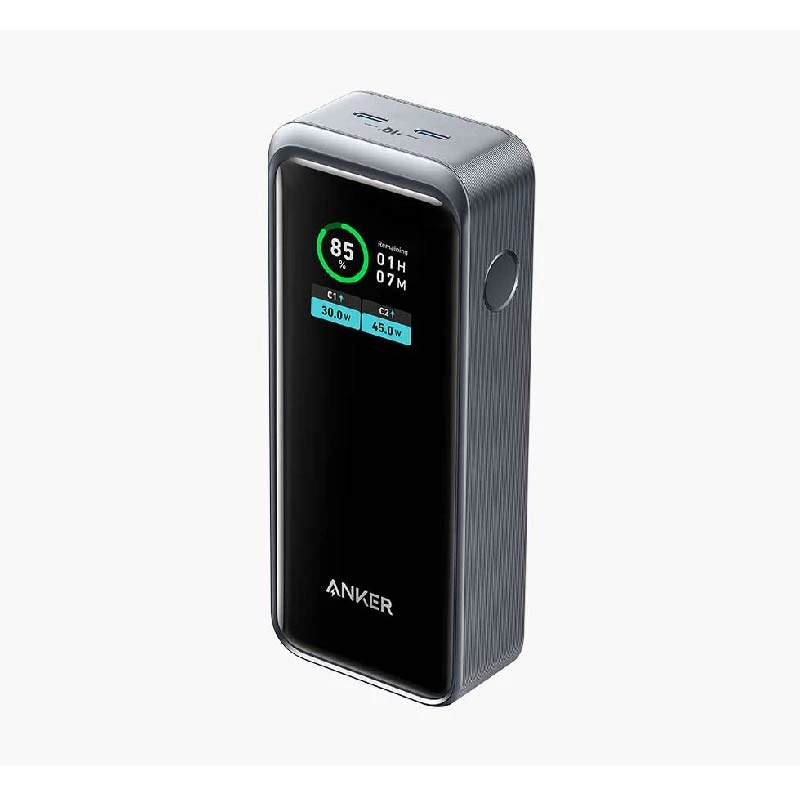 باور بانك Anker متعدد الأجهزة للشحن السريع بسعة 20000mAh