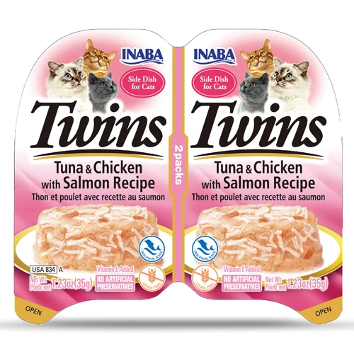Tunes Tuna and chicken bends with salmon