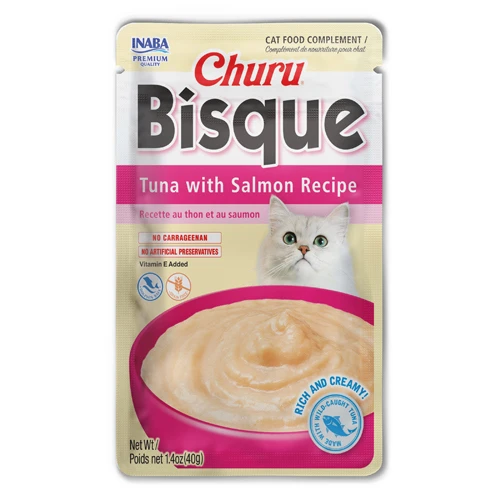Tuna soup with salmon