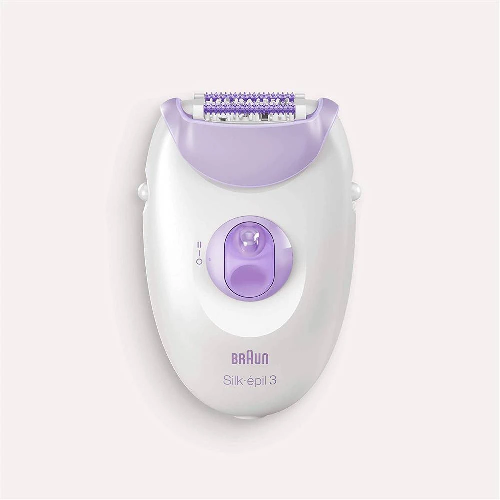 Braun Epilator Silk-epil 3 Hair Removal for Women-Purple