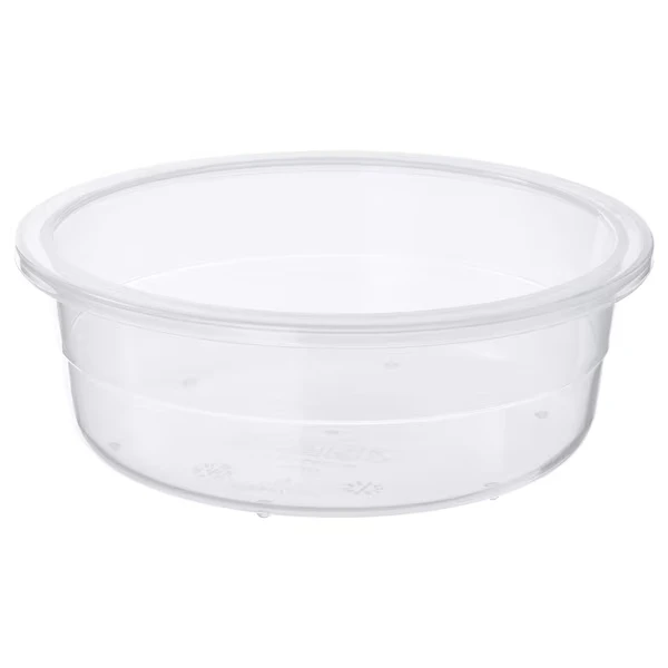Food container, round/plastic,