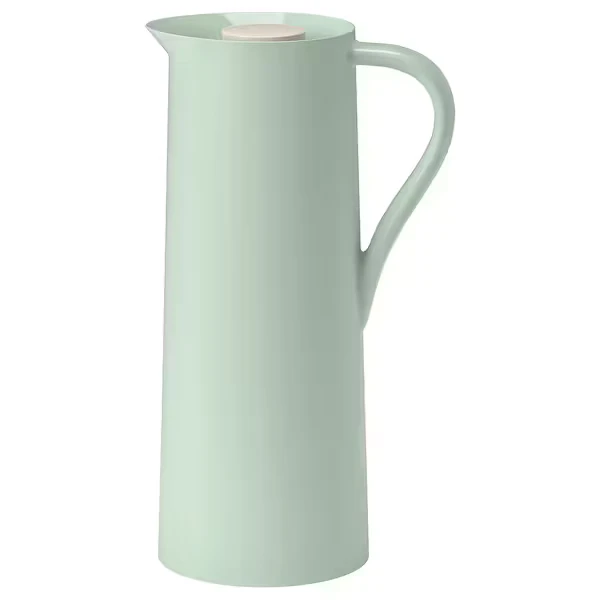 Vacuum flask, light green/beige,