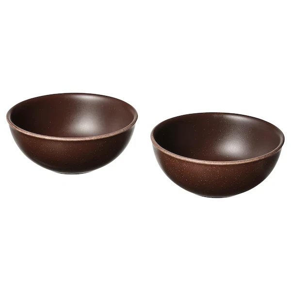 Bowl, brown,