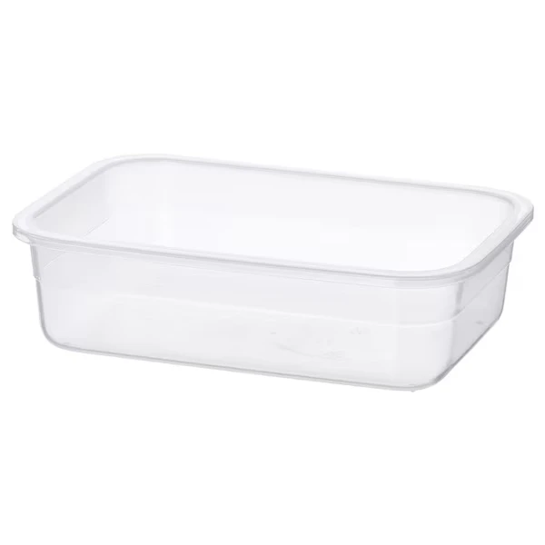 حافظة طعام, مستطيل/بلاستيك,