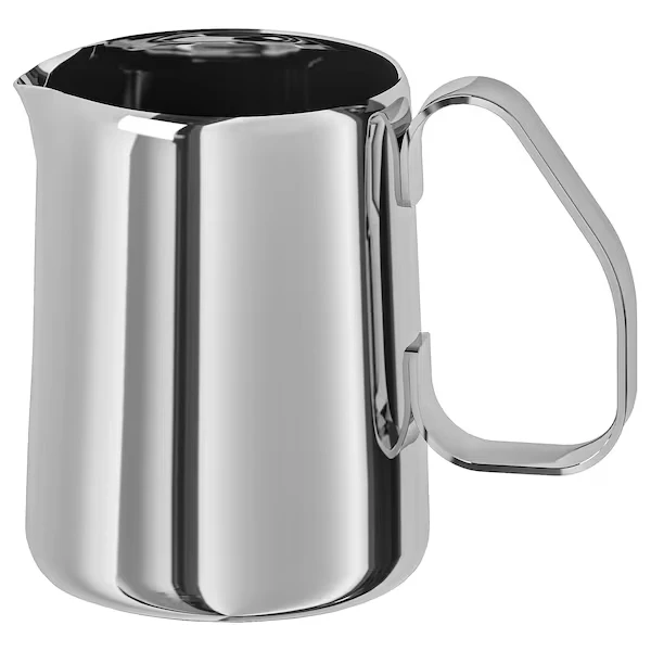 Milk-frothing jug, stainless steel,