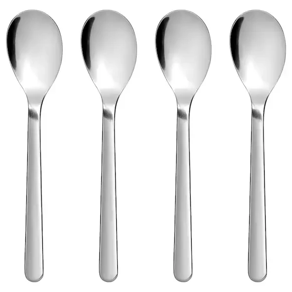 Teaspoon, stainless steel,