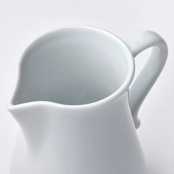 ابريق حليب/كريمه, أبيض,