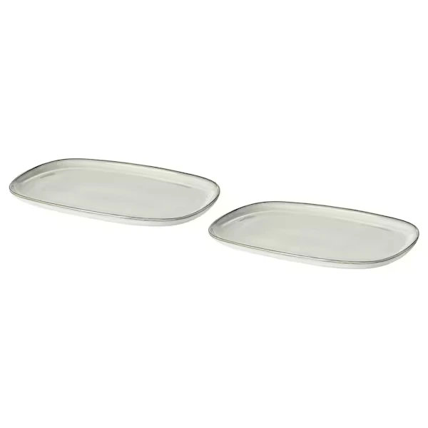 Plate, grey,
