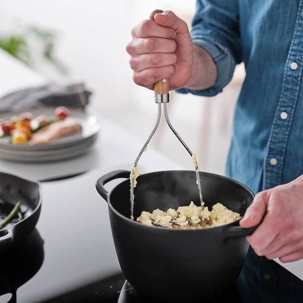 هرّاسة بطاطس, ستينلس ستيل/زان,