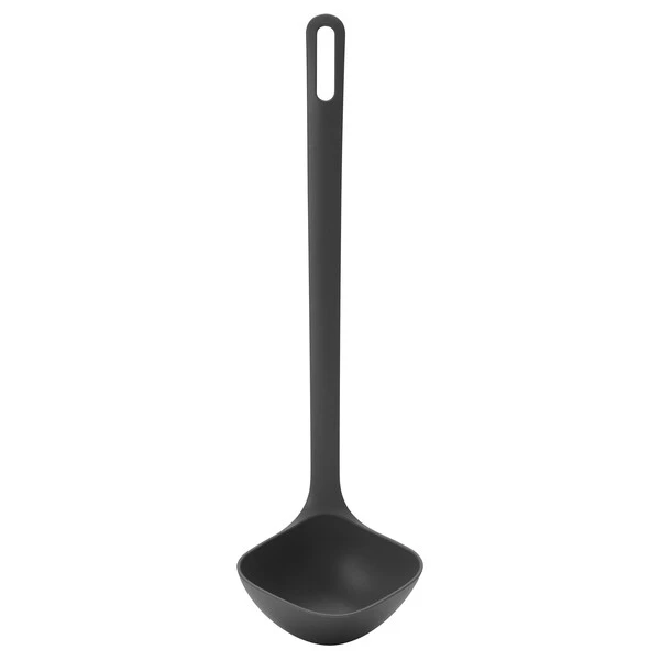 Soup ladle, grey,