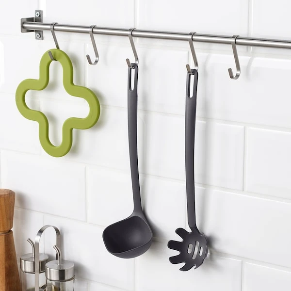 Soup ladle, grey,