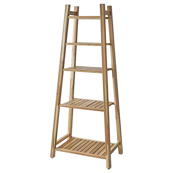 Shelving unit, acacia,