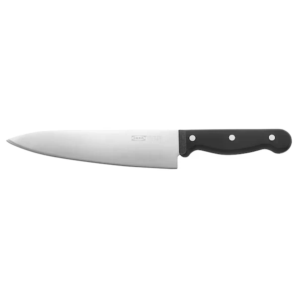 Cook's knife, dark grey,