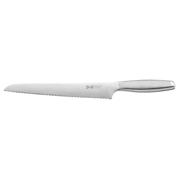 Bread knife, stainless steel,