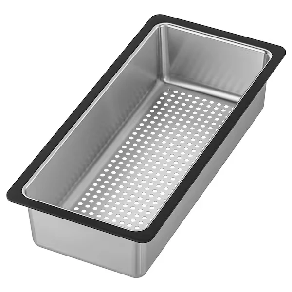 Colander, stainless steel