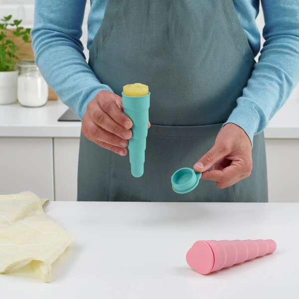Ice lolly maker, pop-up turquoise/pink,