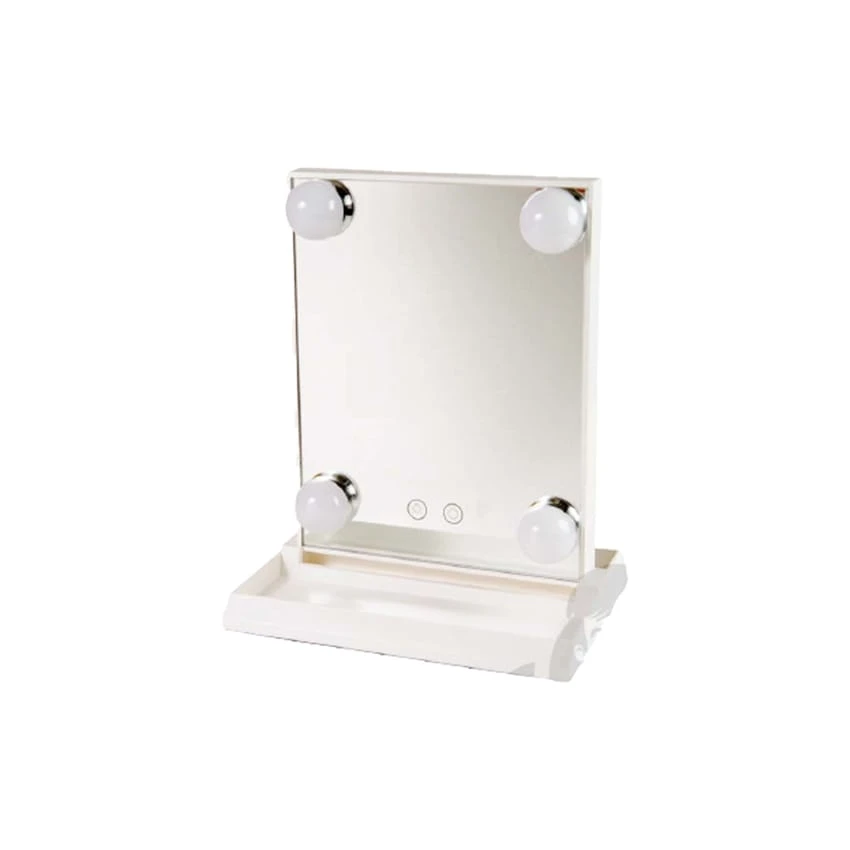 Makeup mirror with LED backlight Led Mirror 5 LED JX-527 White