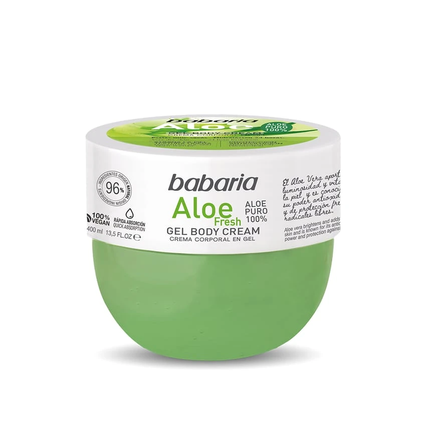 Babaria After Sun Aloe Fresh Gel Body Cream 400ml