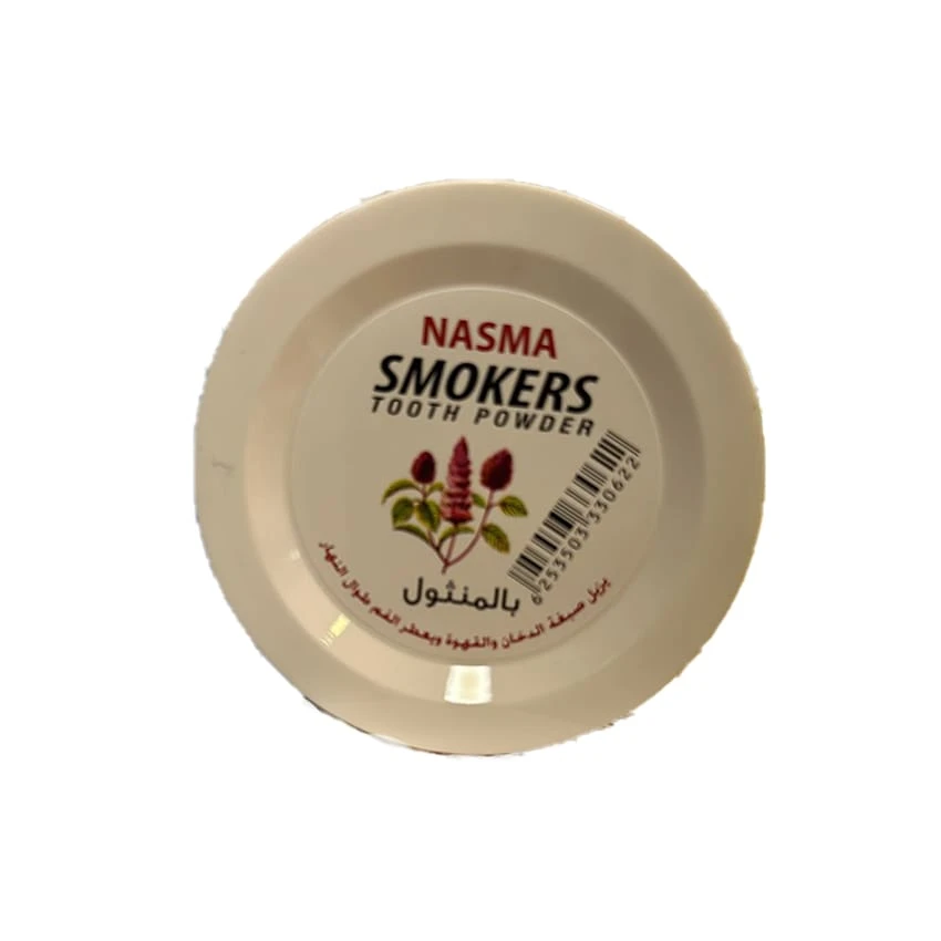 Natures Heart Smokers Cleaning Whitening Teeth Powder Menthol Flavor 40 Gram