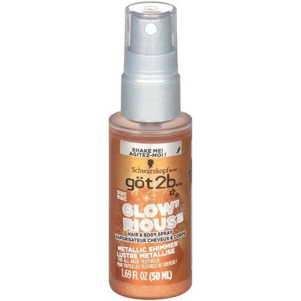Schwarzkopf Got2b Glow'Rious Hair & Body Spray, Bronze, 50ml