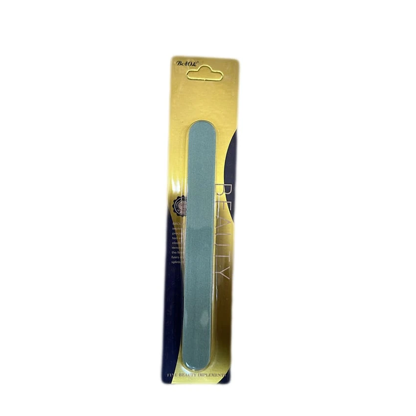 Mineral straight nail file