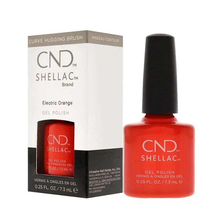 CND Shellac Electric Orange 7.3 ml